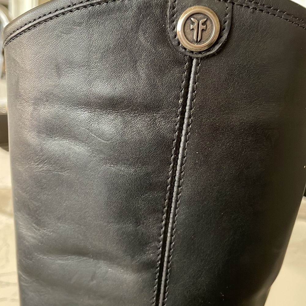 Frye Black Heeled Boots - Picture 9 of 15